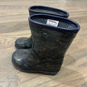 Carters Infant/Toddler Dinosaur Rainboots - Navy - Size 5
